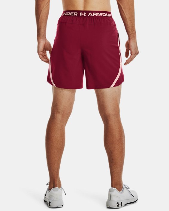 Men's UA Launch SW 7'' WM Shorts in Pink image number 1